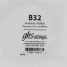 Singola acustica Phosphor Bronze 032