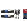 Connettore Speakon M 4 poli Cnf.2pcs