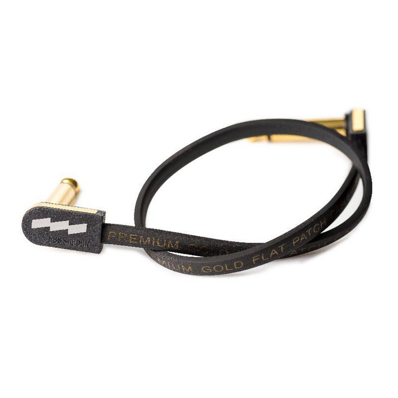 PCF-PG10 - Flat Patch Cable Premium Gold 10cm