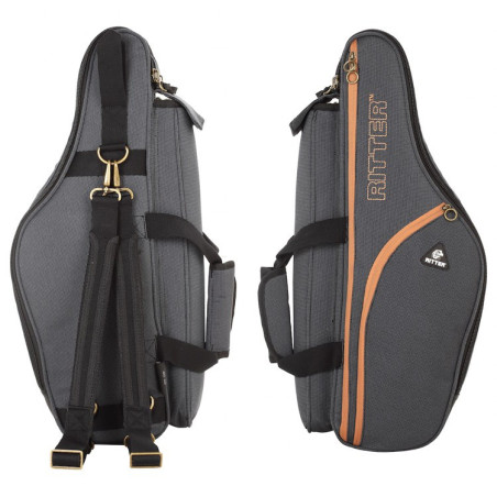Borsa sax contralto Grigio/Marrone