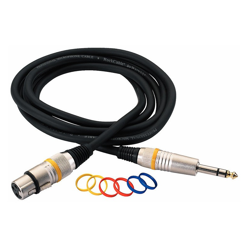 Cavo Bilanciato 3m 1x Xlr F/1x Jack 6,3 M ST