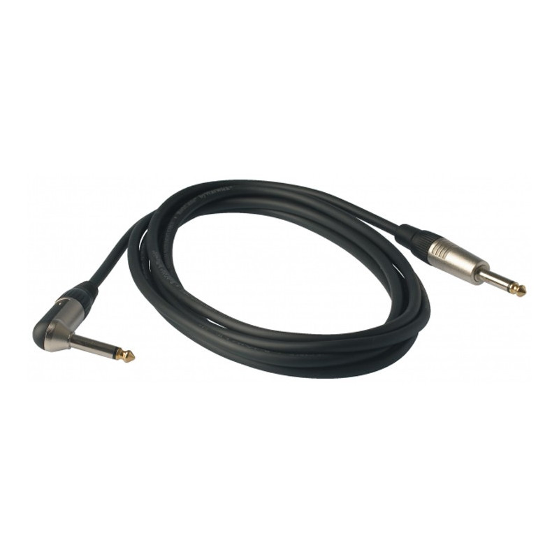 Cavo Strumento 3m Jack 6,3 M MO 90/Jack 6,3 M MO