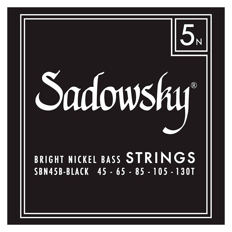 Black Label Basso Elettrico 5 St 045-130 Nickel