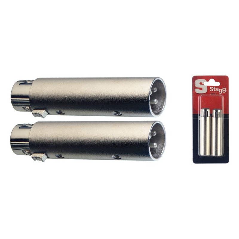 Adattatore 1xXlr F/1xXlr M Cnf.2pcs