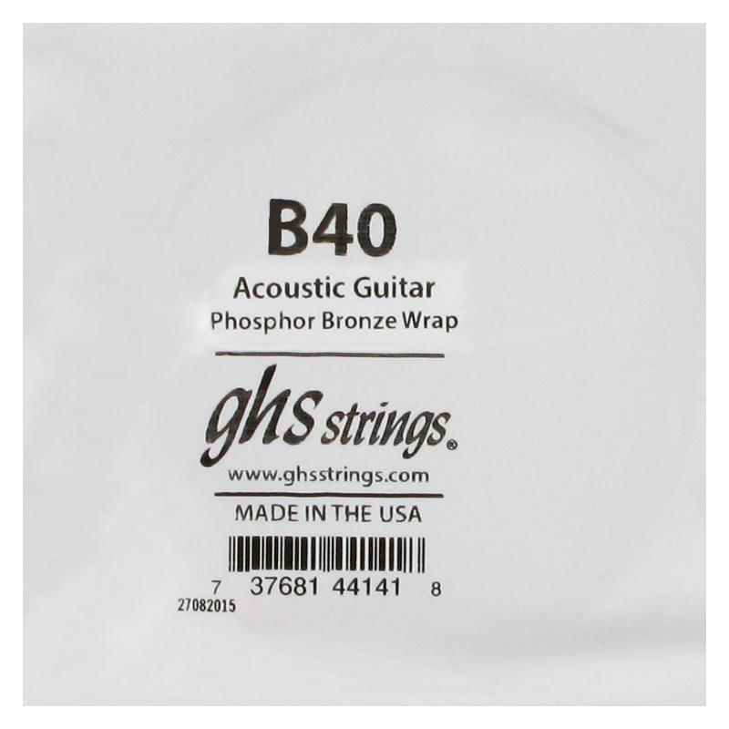 Singola acustica Phosphor Bronze 040