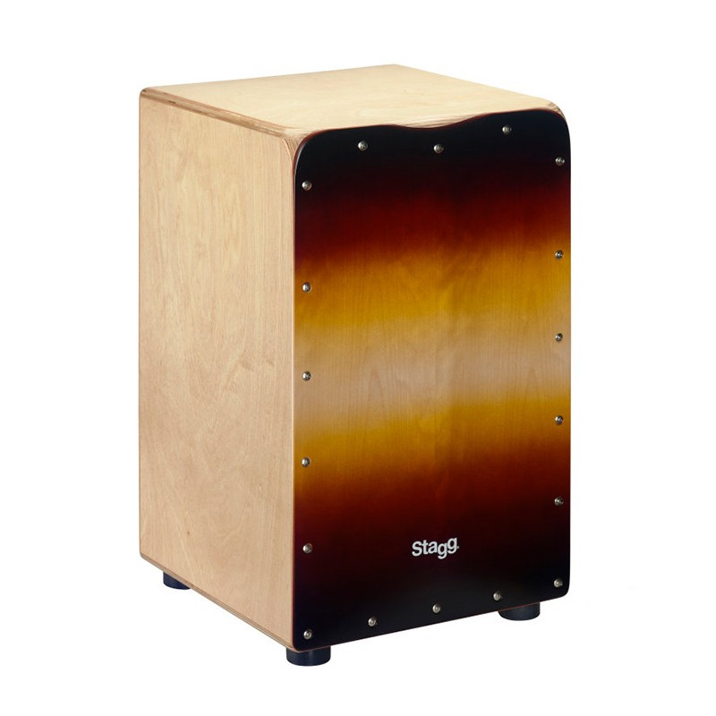 Cajon betulla frontale sunburst
