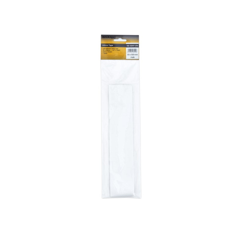 Self-adhesive Tape, hook, male 50 x 500 mm