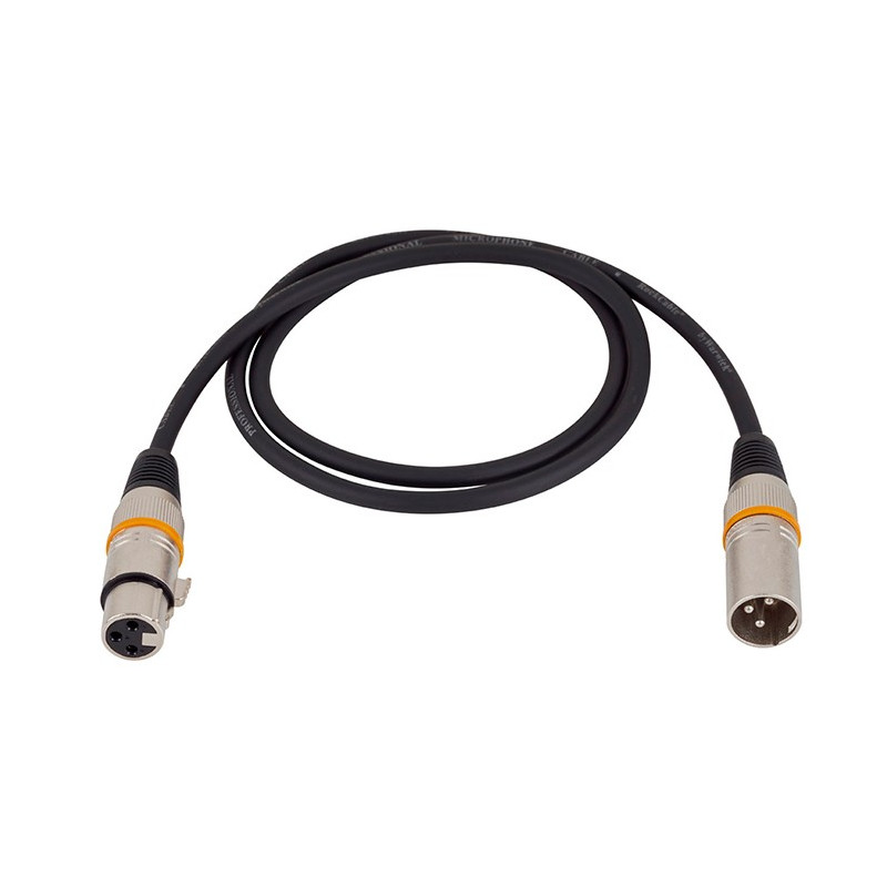 Cavo Microfono 1m 1x Xlr F/1x Xlr M