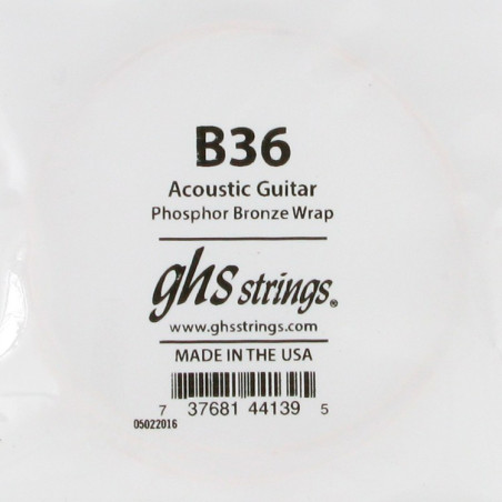 Singola acustica Phosphor Bronze 036