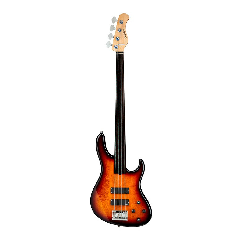 MetroLine Bass 4 24 Modern Fretless Vin. Sunb.