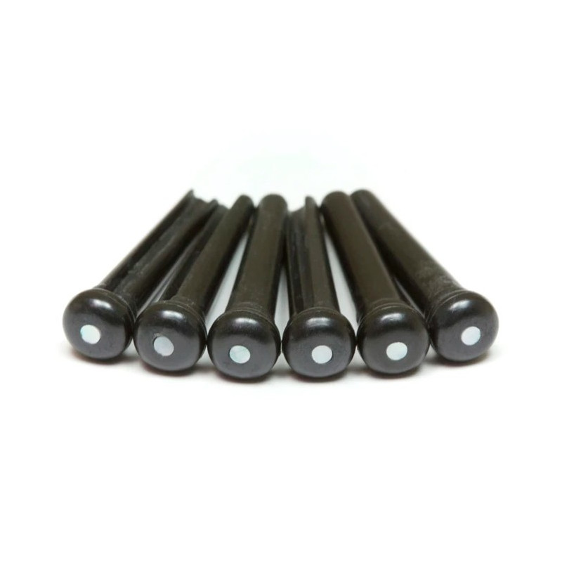 Piroli Traditional Black/Mother of Pearl Dot 2mm 6