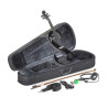 Violino 4/4 elettrico nero