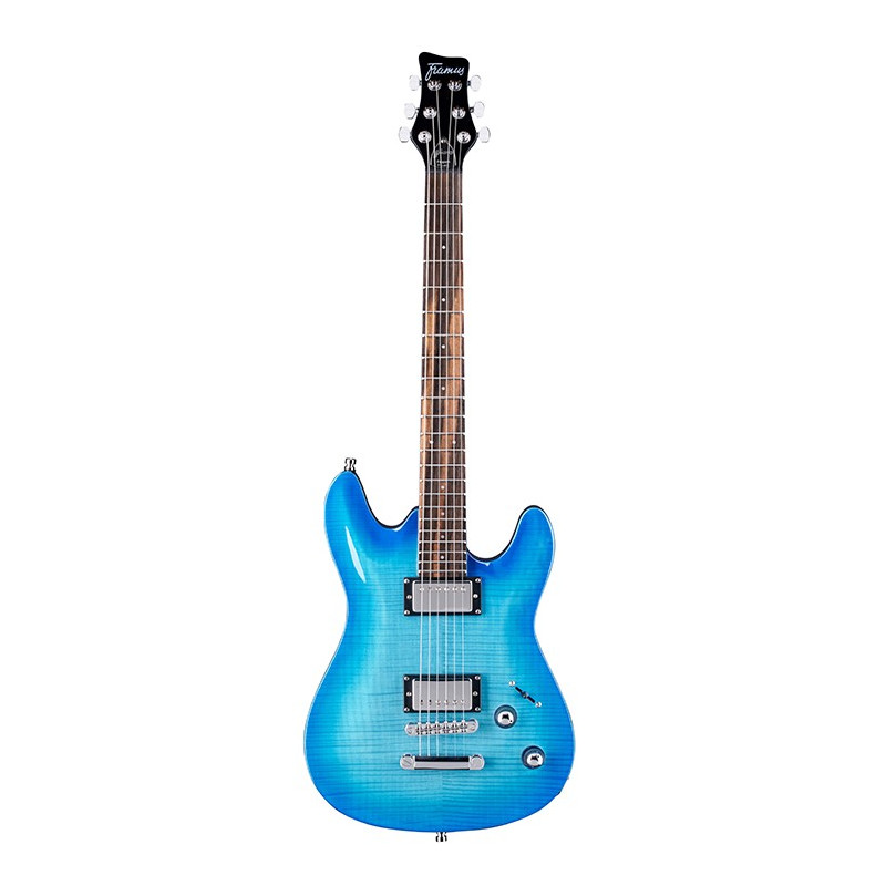 Diablo Supreme Bleached Ocean Blue Burst Transpare