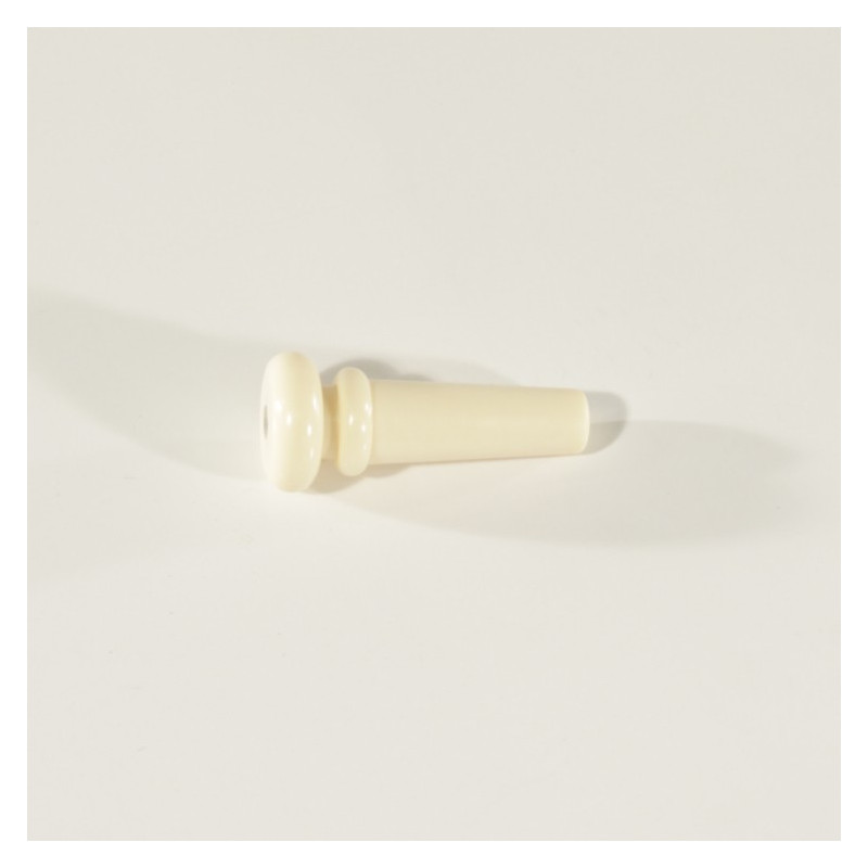 End pin bulk avorio con dot abalone