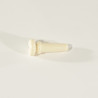 End pin bulk avorio con dot abalone