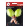 Maracas uovo impugnatura corta 35g verde