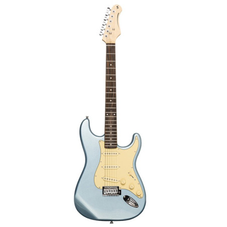 Chitarra elettrica S Style blu