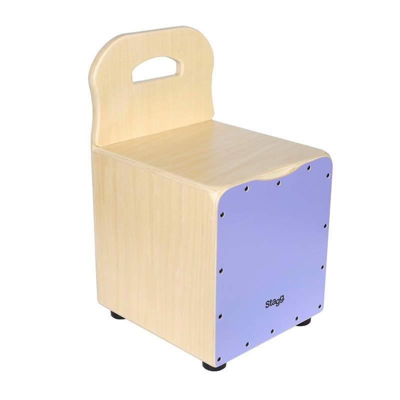 Cajon bambino tiglio frontale lilla
