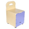 Cajon bambino tiglio frontale lilla