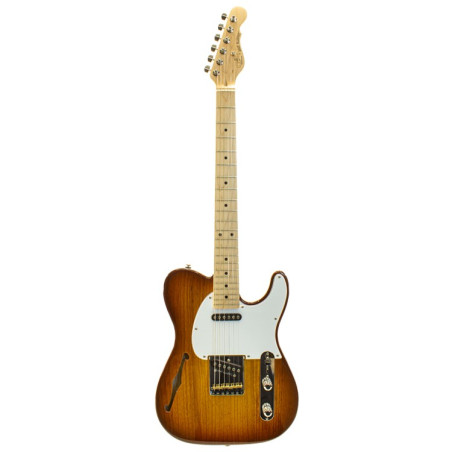 ASAT Classic Semi-Hollow Old School Sunburst