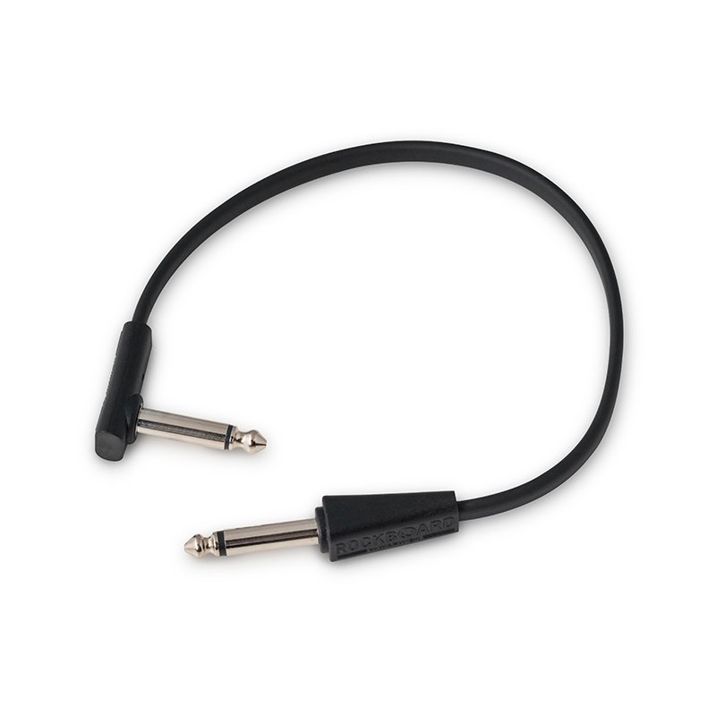 Flat Looper/Switcher Connector Cable Black 20 cm