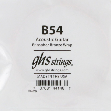 Singola acustica Phosphor Bronze 054