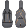 Borsa contrabbasso 3/4 Grigio/Marrone
