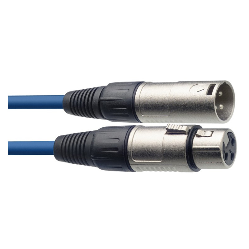 Cavo microfono 3m Xlr F/Xlr M