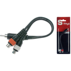Cavo adattatore 0,1m 2xRca...