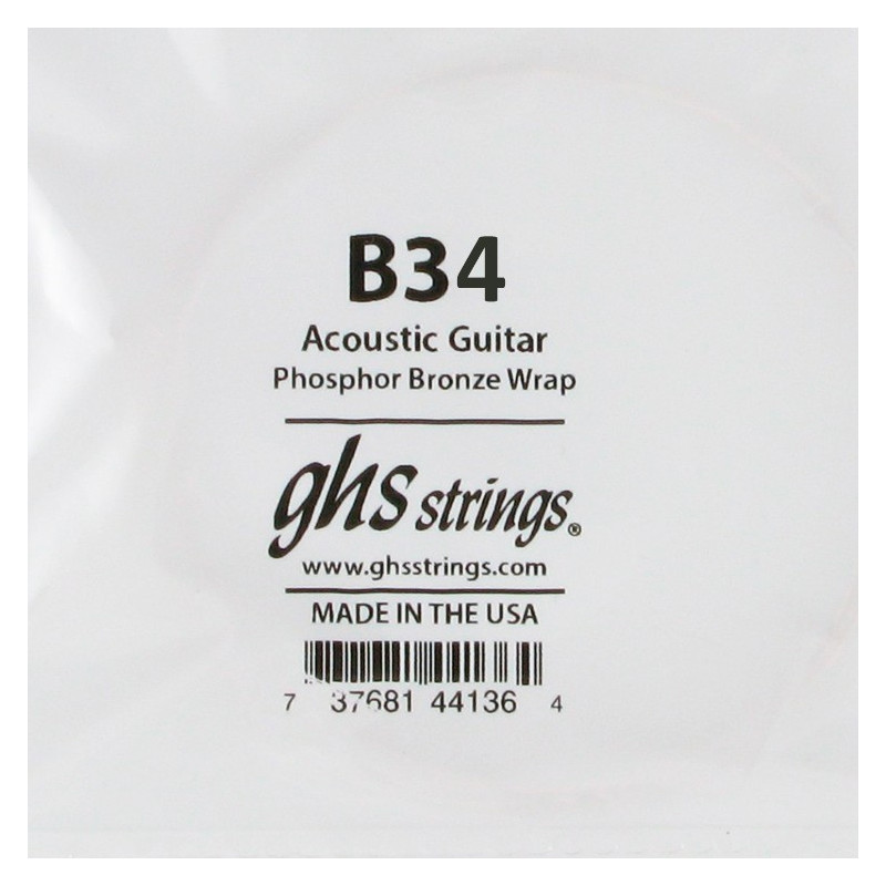 Singola acustica Phosphor Bronze 034