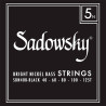 Black Label Basso Elettrico 5 St 040-125 Nickel