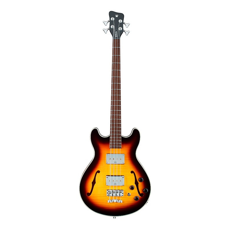 StarBass 4 Vintage Sunburst Transparent High Polis