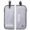 Borsa bacchette Silver/Rosso/Bianco