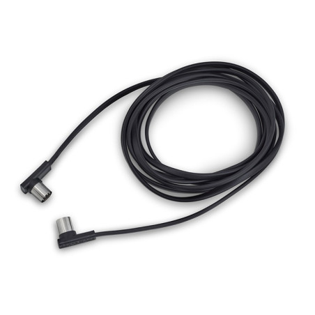 Flat Patch Midi Cable Black 300cm