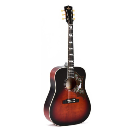 SG Dreadnought elettrificata vintage sunburst