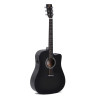 SE Dreadnought cutaway elettrificata nera