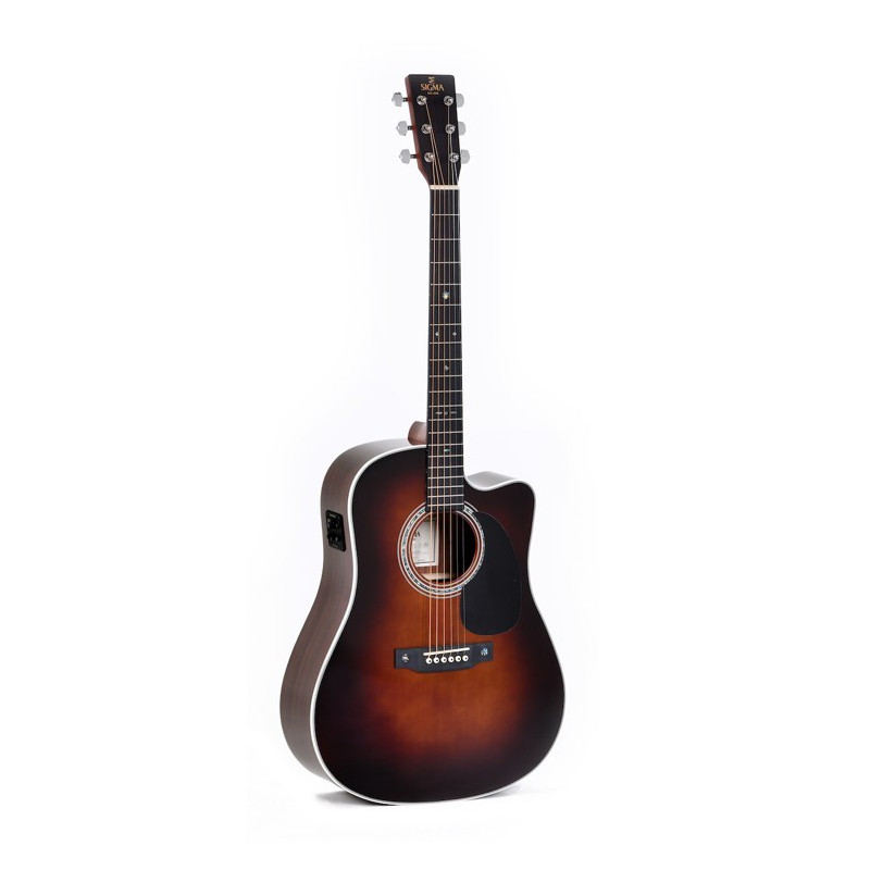 1 Dreadnought cutaway elettrificata sunburst