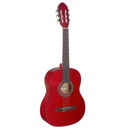 Chitarra classica 3/4 rossa
