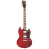 VS6 ICON Distressed Cherry Red