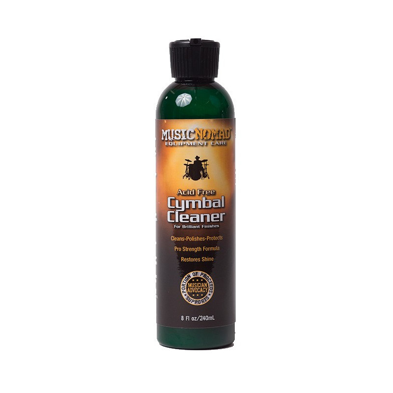 Cymbal Cleaner - Cleans/Polishes/Protects 240ml