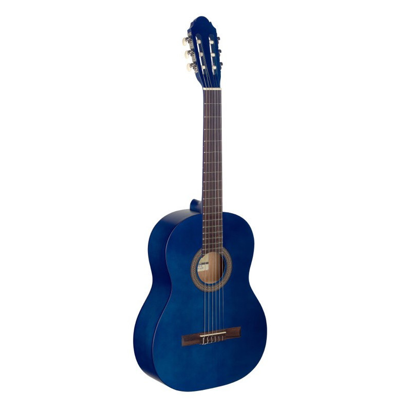 Chitarra classica 4/4 blu