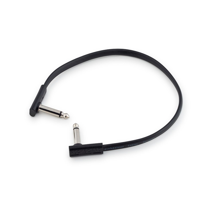 Flat Patch Cable Black 30cm
