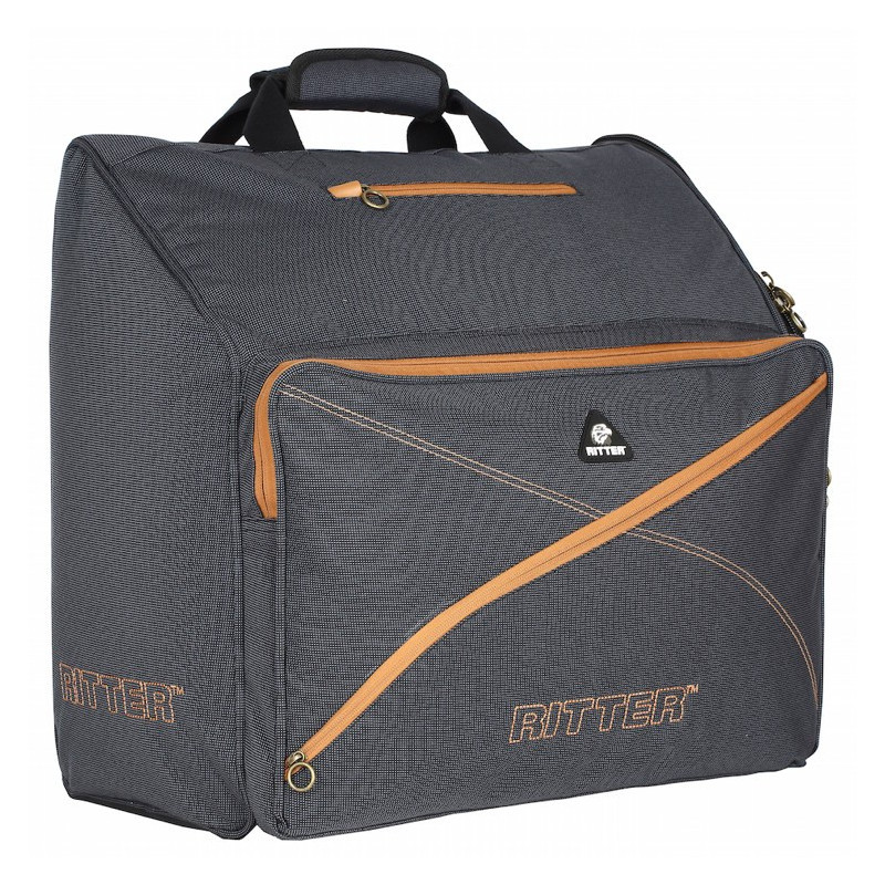 Borsa fisarmonica 120 bassi Grigio/Marrone