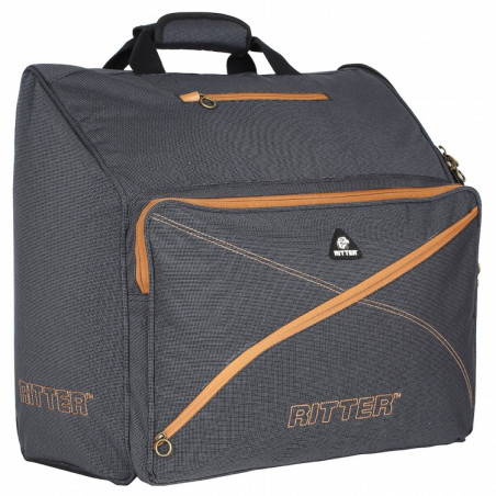 Borsa fisarmonica 120 bassi Grigio/Marrone