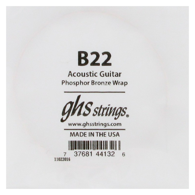Singola acustica Phosphor Bronze 022