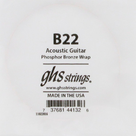 Singola acustica Phosphor Bronze 022