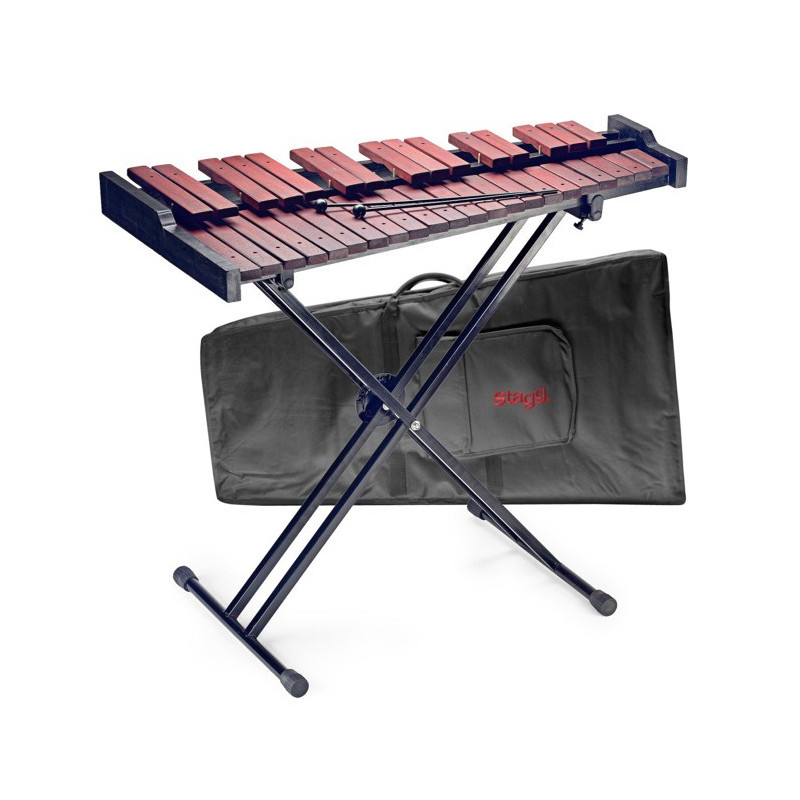 Xilofono a 37 tasti in legno set completo