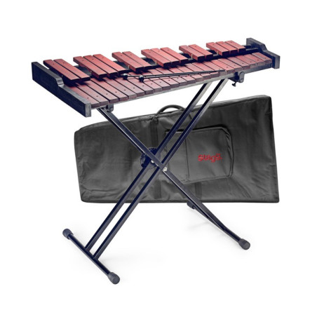 Xilofono a 37 tasti in legno set completo