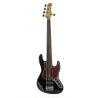 MetroExpress PJ Bass 5 Fretless Hybrid Black