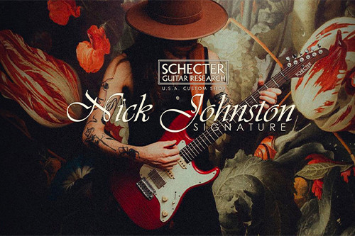 SCHECTER CUSTOM SHOP TRADITIONAL  NICK JOHNSTON SIGNATURE